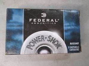 Federal Ammunition 12ga 2 34in Buc...