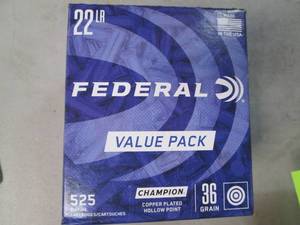 Federal Ammunition 22 LR Champion C...