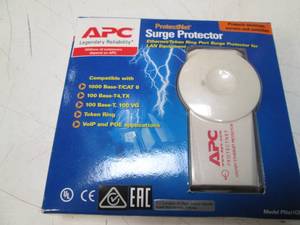 APC ProtectNet Surge Protector Ethe...