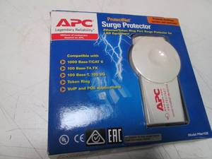 APC ProtectNet Surge Protector Ethe...
