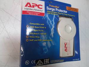 APC ProtectNet Surge Protector Ethe...