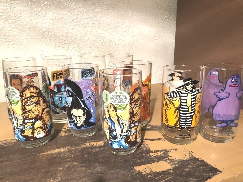 Sold at Auction: Group of 6 Vintage Star Wars Burger King Glasses