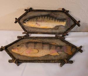 lot 108 image: Fish and Duck Decorative Items