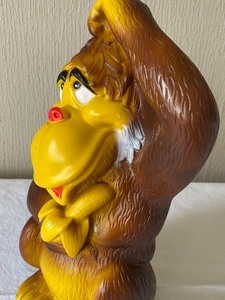 lot 3 image: Too Cute for Words Adorable Vintage Monkey Figurine Bank