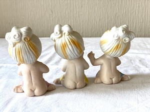 lot 14 image: Three Adorable Porcelain Angel Figurines