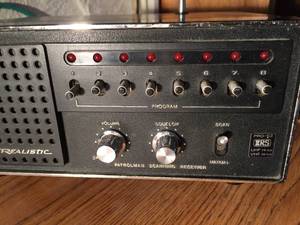 lot 176 image: Vintage Realistic Patrolman Scanning Receiver