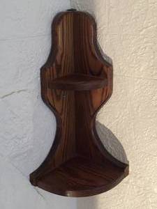 lot 226 image: Corner Two Shelf Wall Mount Unit