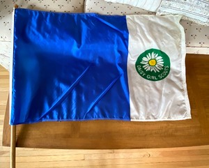 lot 125 image: Girl Scout Flags
