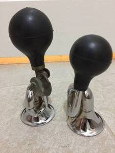 lot 297 image: 2 Vintage Bicycle Horns