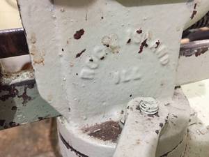 lot 298 image: Rock Island Ill Bench Vise