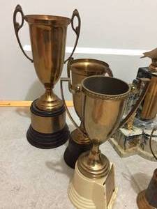 lot 312 image: Vintage Trophys