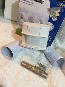 lot 320 image: Secure Home Motion Activated 180 Degree Dual Light