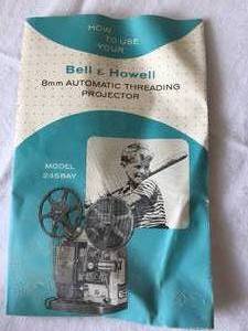 lot 342 image: Bell and Howell 8MM Projector