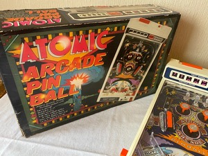 lot 256 image: Atomic Arcade Pinball Game by TOMY (1979)