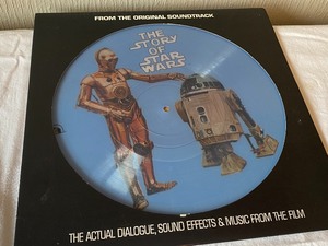 lot 279 image: Vintage Star Wars Record LP