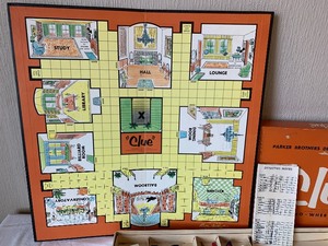 lot 215 image: Vintage CLUE Board Game (1956)