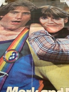 lot 147 image: Vintage Mork and Mindy Poster