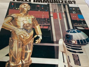 lot 148 image: 1977 Star Wars Parents of Earth Are your Children Fully Immunized