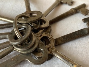 lot 202 image: 11 Skeleton Keys