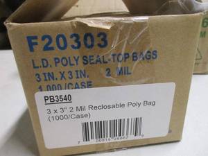 Small Reclosable Poly Bags