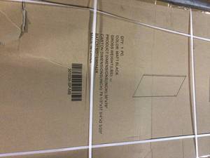 Roswell Spezia 48 in. W x 76 in. H Sliding Frameless Corner Shower Enclosure in Matte Black with Clear Tempered Glass see pictures