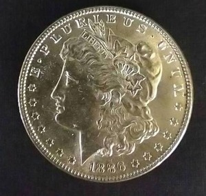lot 17 image: 1886 Morgan Dollar