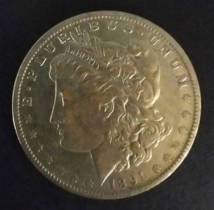 lot 30 image: 1891-O Morgan Dollar