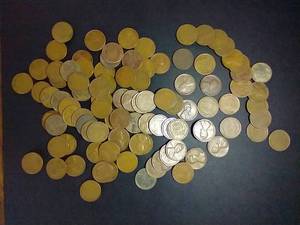 lot 39 image: 100 Wheat Pennies
