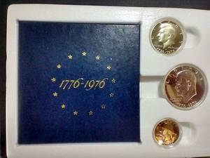 lot 45 image: 1976 Bicentennial Silver Proof Set