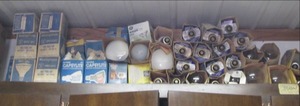 lot 07 image: Large Lot Lightbulbs See Photos All Stored In Temp Controlled Unit