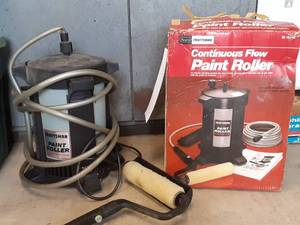 lot 13 image: Craftsman Continuous Flow Paint Roller In Box See Photos