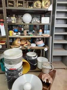 lot 27 image: Shelf Full of Contents See Photos