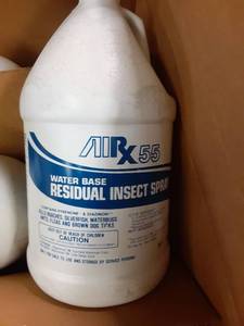 lot 30 image: (3) Boxes of AirX 55 Water Base Residual Insect Spay All In Temp Controlled Unit