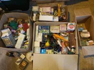 lot 89 image: Large Lot of Avon Bottles & Decor See Photos