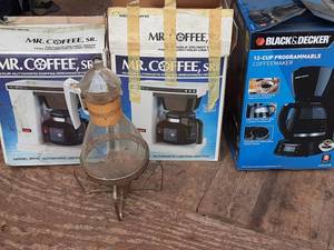 lot 117 image: (3) Coffee Makers