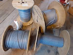 lot 146 image: Cable (2 PR 22 AWG) TC Sheilded Cable See Photos