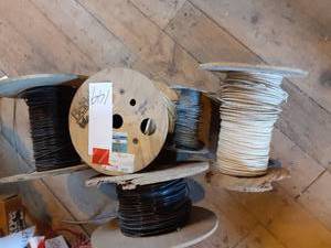 lot 149 image: Communications Cable & (4) Additional Spools of Cable See Photos
