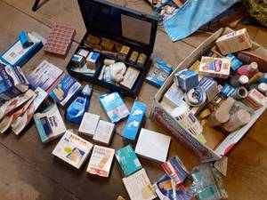 lot 155 image: First Aid Kit & Additional Safety Supplies See Photos