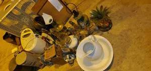lot 167 image: Large Electronic Lot (Lamps, Irons, Fans, Humidifiers, Alarm Clock & More) See Photos