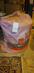 lot 184 image: Owen Corning Fiberglass (R-11) Roll of Insulation in Packaging See Photos