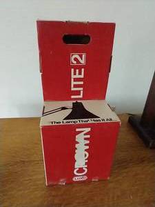 lot 8 image: Blue Lamp in Box