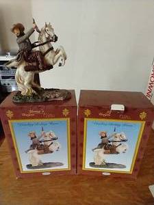 lot 12 image: 2 New in Box Cowboy Figurines