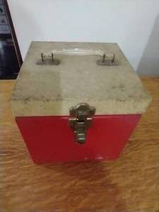 lot 66 image: Stack of 45s Records in a Box