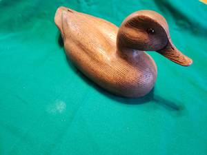 lot 73 image: Large Wooden Duck