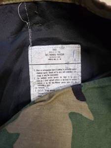 lot 66 image: Camouflaged Insulated Pants