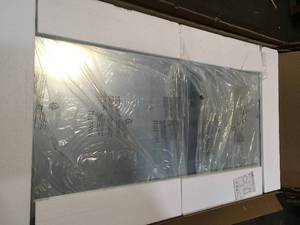 LED Mirror 38 H X 72 W X 2  D Customer Returns See Pictures