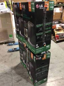 Lot of 4 LG Portable Air Conditioners open box customer returns various models see pictures