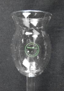 lot 42 image: Set of 4 Mercer Glass Works Merco Pyrex Glass Thistle Tube Round Top Funnels
