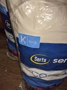 2 Serta Sertapedic Cool Nights King Size Pillows