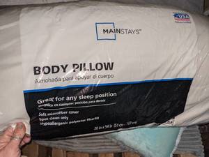 Mainstays & Your Zone Body Pillows